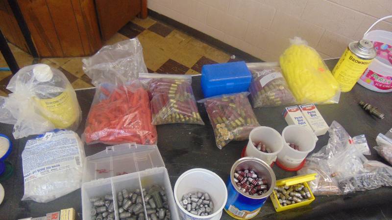 lot 648 image: large lot of reloading items - bullets - casings - primers and lots more - worth $$$$
