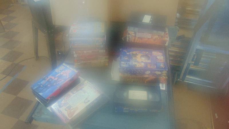 lot 658 image: Adult DVDs and VHS movies