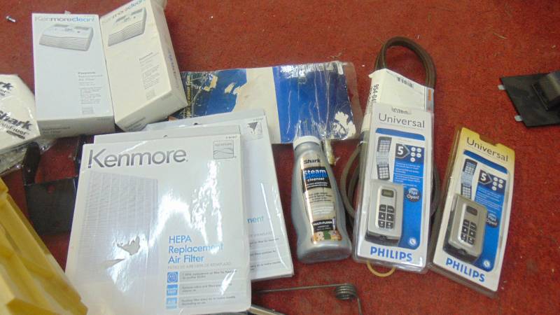 lot 660 image: filters - universal remotes - tape dispensers - more