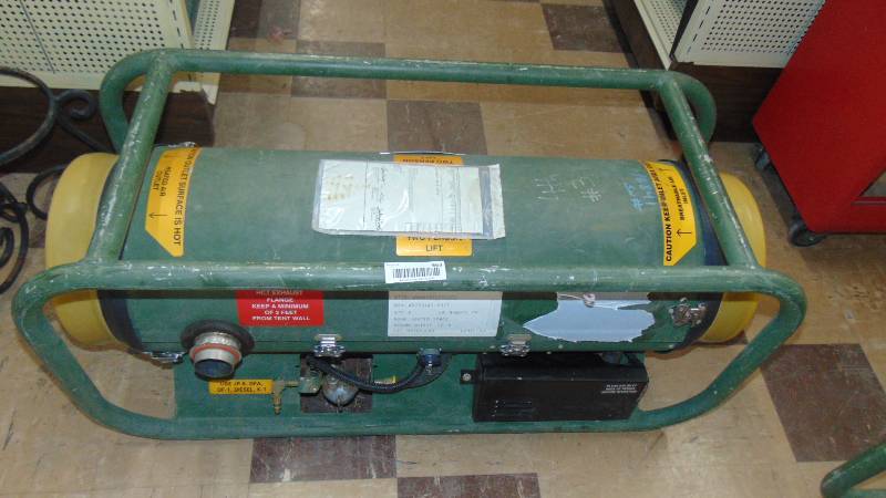 lot 663 image: HDT US Military heater - 35,000BTU - very hard to find