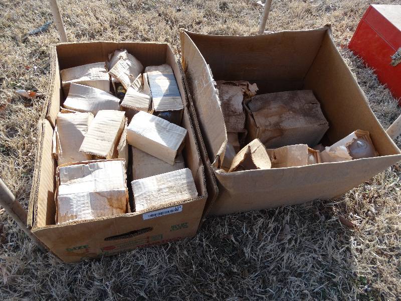 lot 132 image: 2 boxes of various light bulbs