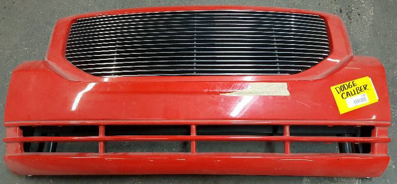 lot 5322 image: Trade show display mounted front end off a Dodge Caliber to show off the wild billet bar grille