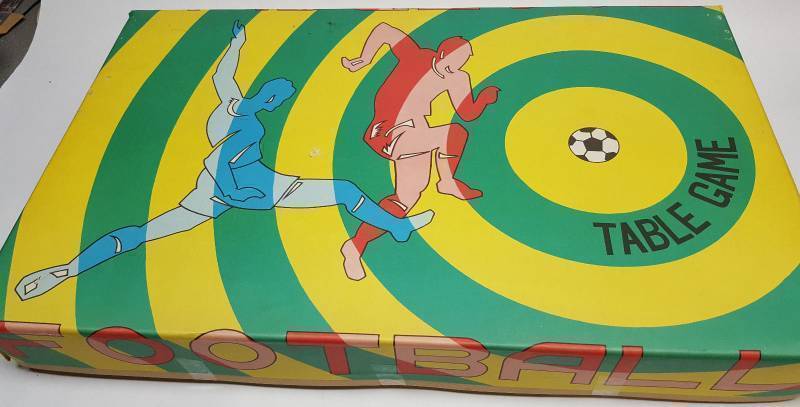 lot 7405 image: Not a clue what this NEW in the original box FOOTBALL SOCCER game is all about.