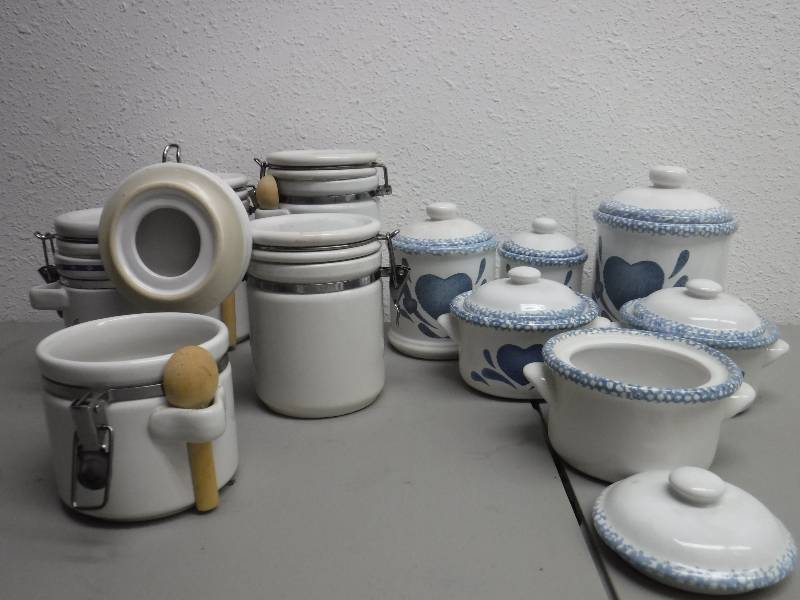 lot 3240 image: canister sets