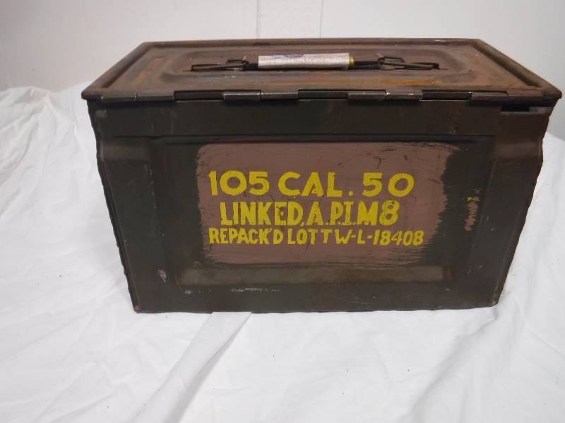lot 3350 image: 50 cal ammo can