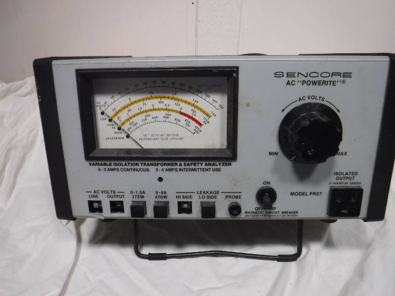 lot 3354 image: sencore ac powerite