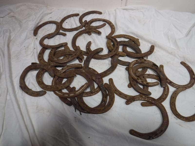 lot 3307 image: horseshoes