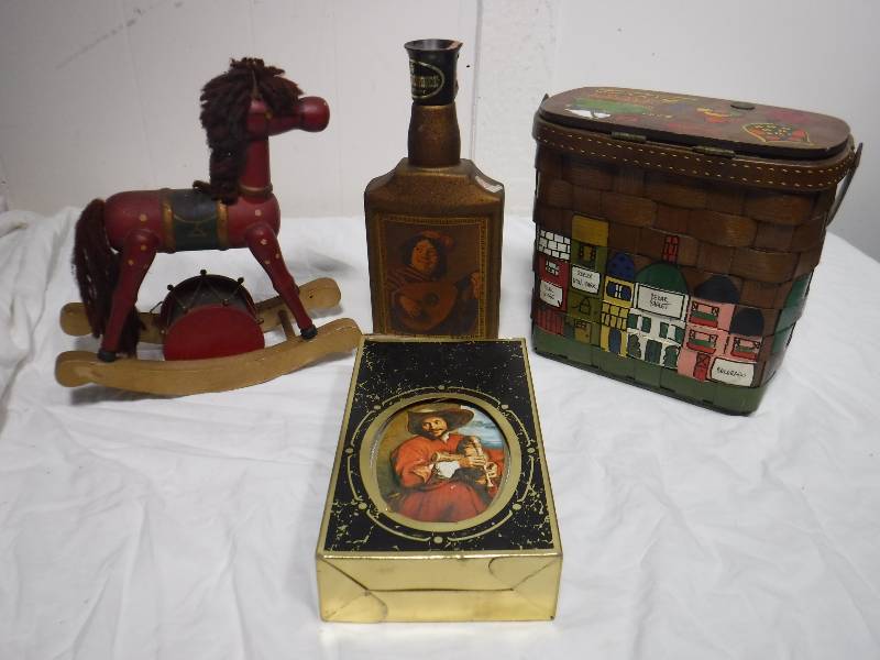 lot 3310 image: whisky decanters