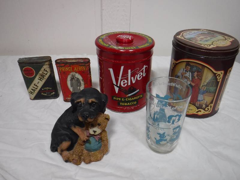 lot 3311 image: tobacco tins