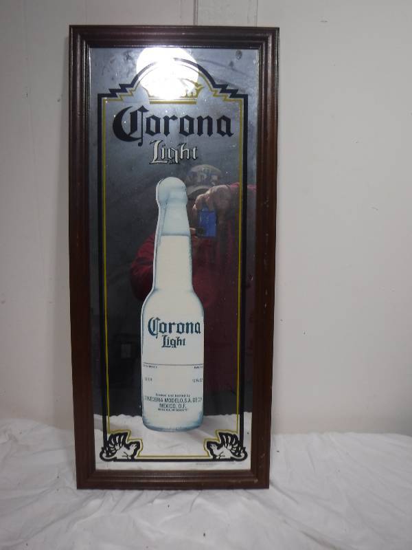 lot 3318 image: corona beer mirror