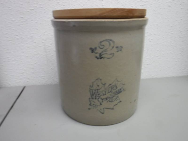lot 3362 image: western stoneware crock