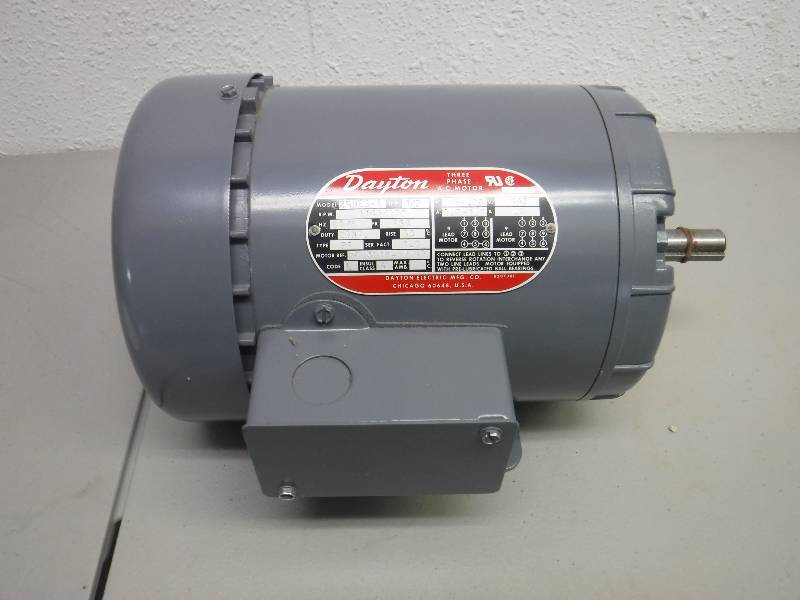 lot 3367 image: dayton 3 phase motor
