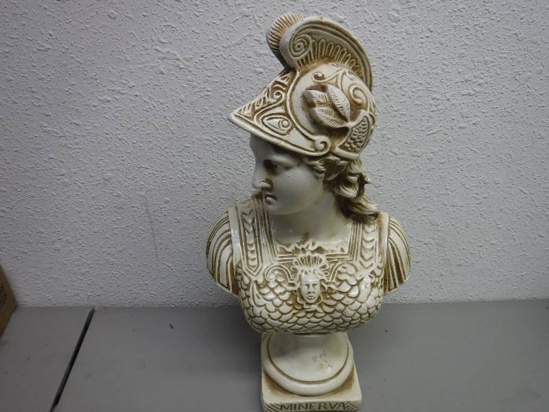 lot 3385 image: minerva statue