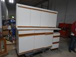Garage cabinet system w/ drawers & doors