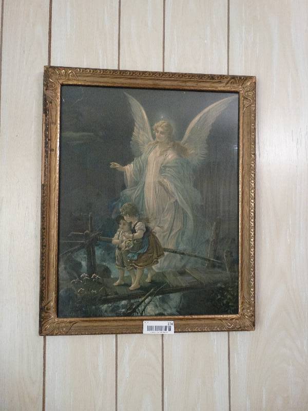 lot 274 image: Framed wall art