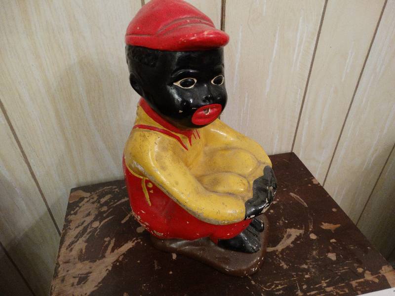 lot 277 image: Black Americana statue