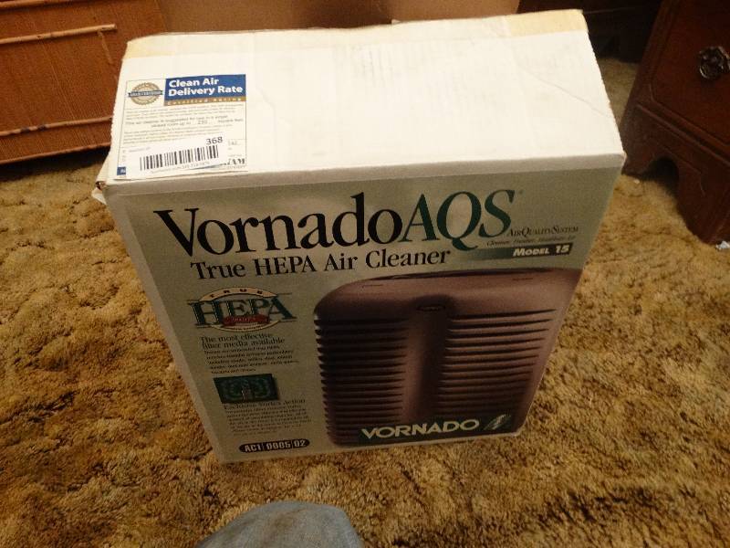 lot 368 image: Vornado AQS air cleaner in box