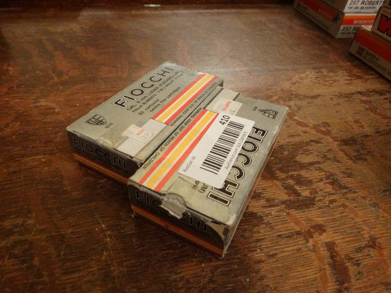 lot 410 image: 2 boxes of 50 rounds each of 9mm luger