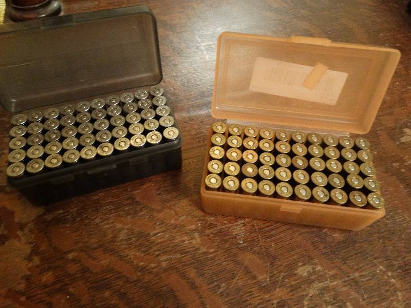 lot 412 image: 2 boxes of 50 rounds each of 38 special