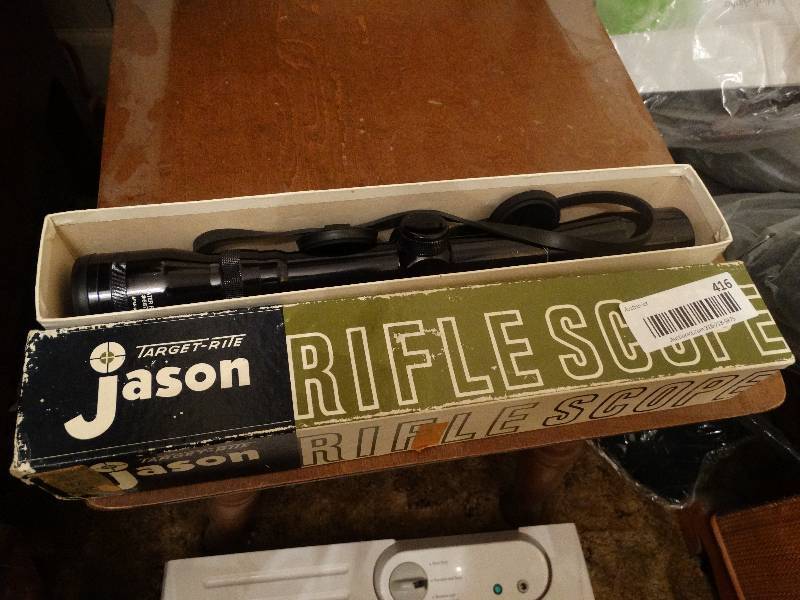lot 416 image: Jason rifle scope in box