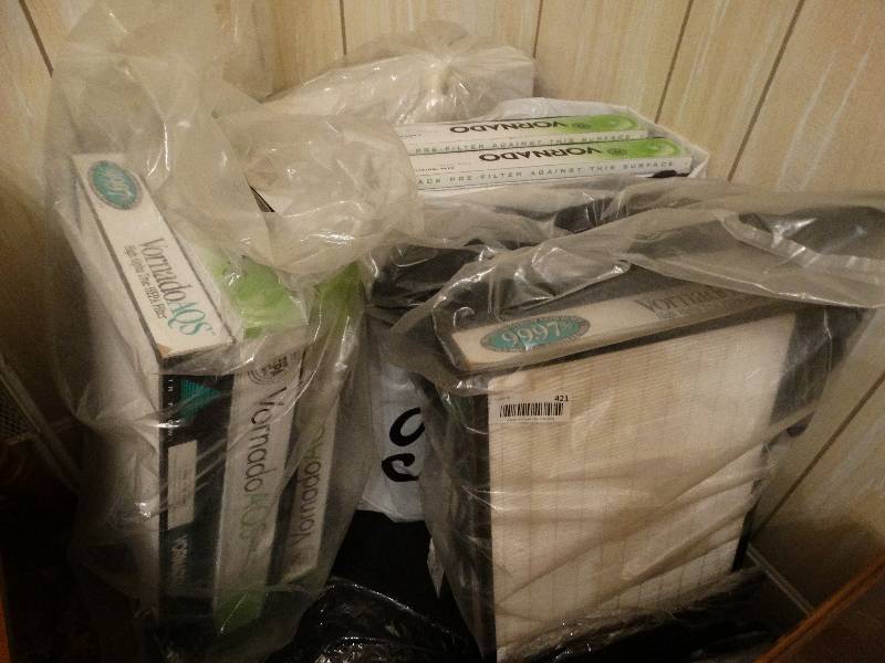 lot 421 image: Lot of 9 new Vornado hepa filters