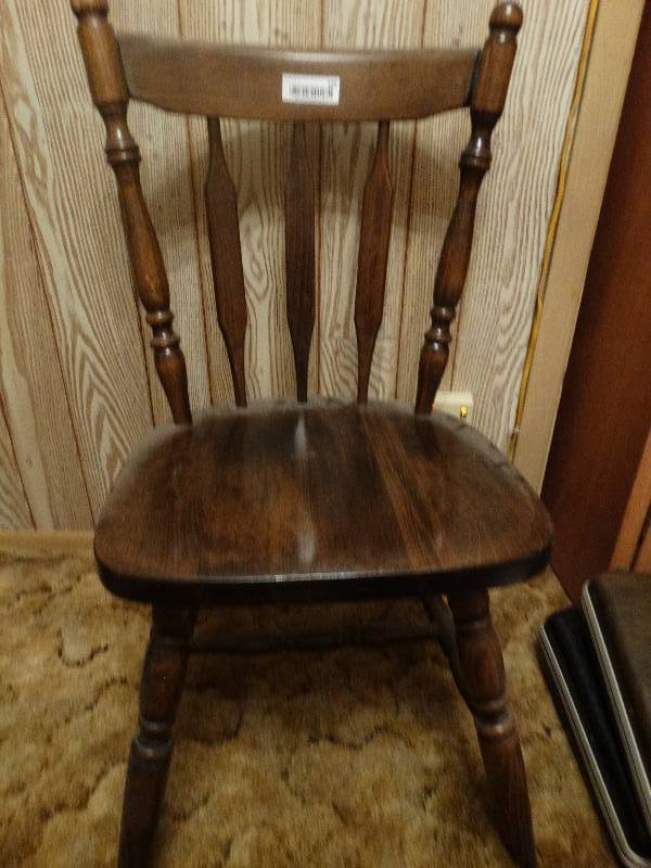 lot 446 image: Vintage wood chair