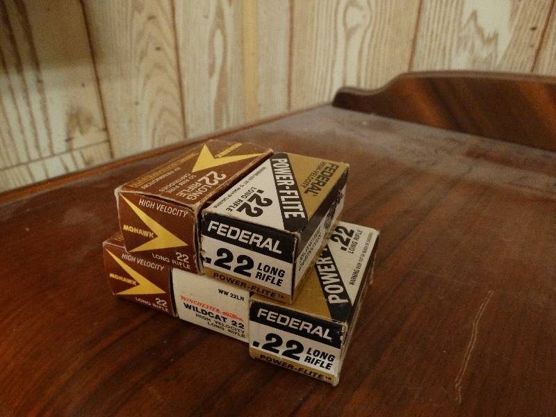 lot 469 image: Over 200 rounds of 22 LR