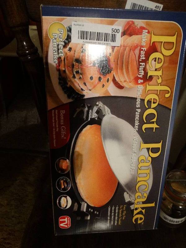 lot 500 image: Perfect pancake maker