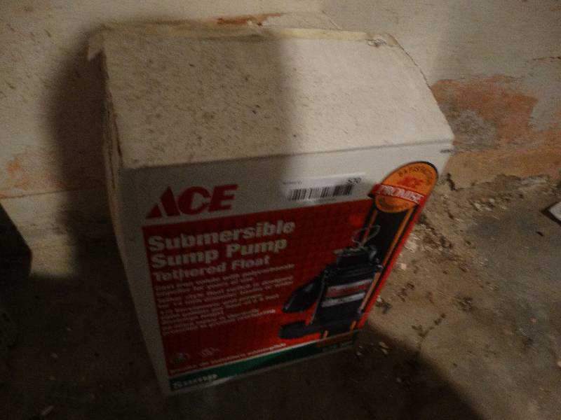 lot 570 image: Ace sump pump
