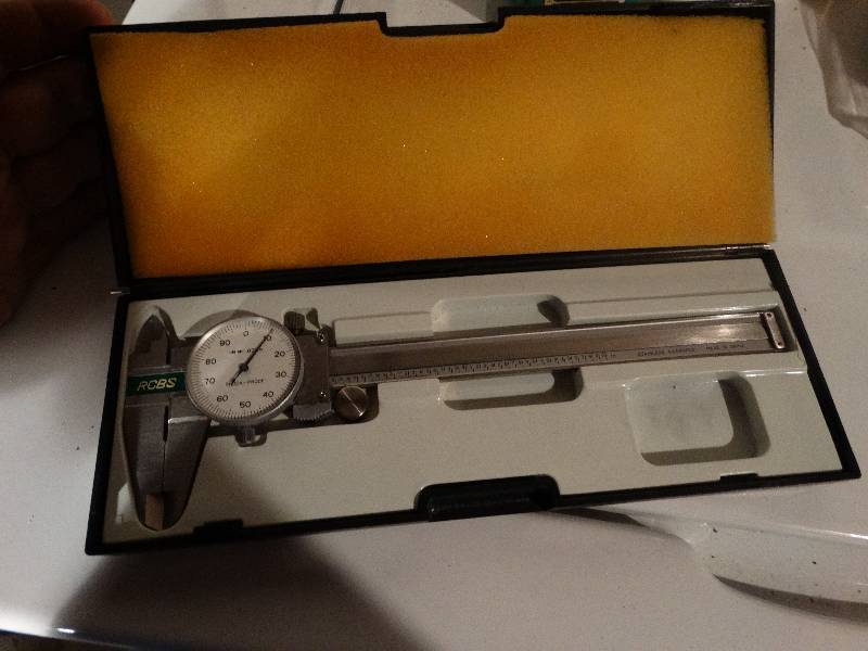 lot 578 image: Stainless steel caliper in case