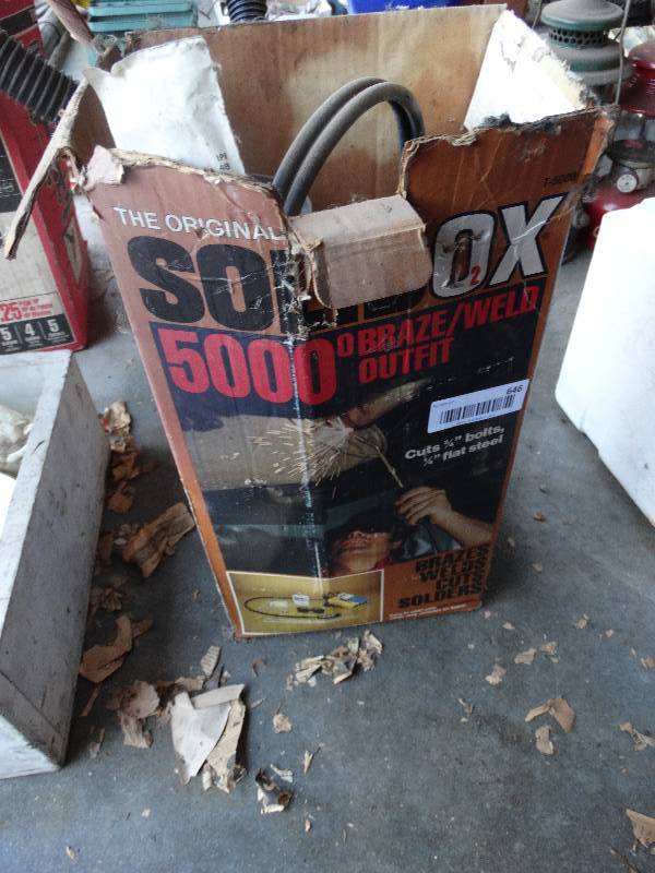 lot 646 image: SolidOX 5000 brazeweld outfit