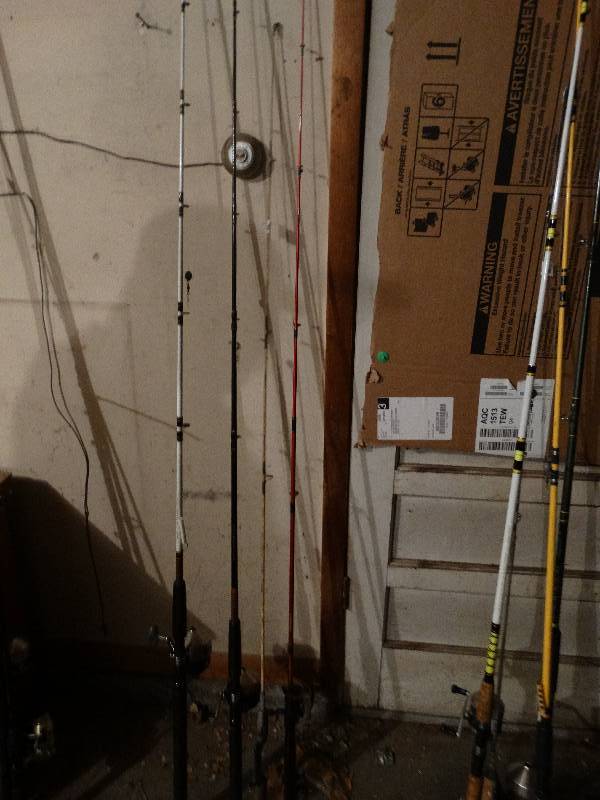lot 716 image: 4 fishing poles
