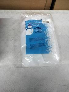 lot 5473 image: Christmas Snow Blankets - 10ftx15in Wonderland Holiday Decorating Snow Flakes