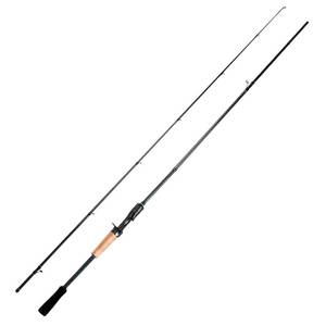 lot 5475 image: Handing Magic L Baitcaster Rod Freshwater Fishing Rods, 66-8 Casting Rod, Fuji OA Ring Guides, 2430T Carbon Fiber Baitcasting Rod 2 Pieces Bass Fishing Rod, EVA &amp Cork Handle