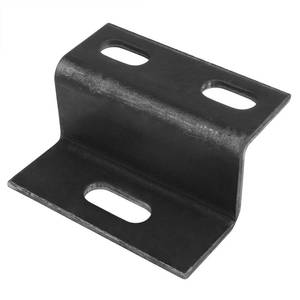 lot 6127 image: 6 PCS Heavy Duty Z Shape Right Angle Corner Brace, Double Channel Profile Support Bracket, for Furniture Shelf Fixing Connector, Steel Thickness 3.9mm