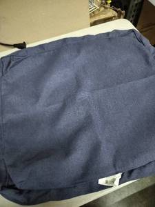 lot 9296 image: Blue Chair Cushion Covers 28in X 24in And 21in X 25in