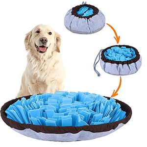 lot 10300 image: PET ARENA Adjustable Snuffle Mat for Dogs Large Breed, Puzzle Toys Small Dog Enrichment Toys for Large Dogs, Slow Eating, Stress Relief Dog Toy for Feeding, Dog Mental Stimulation Toys