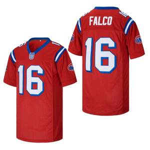 lot 10358 image: Mens Shane Falco #16 The Replacements Movie Football Jersey Stitched Red Size XXXL