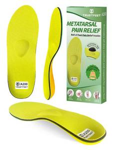 lot 7180 image: Trustfeet Ball of Foot Pain Relief Shoe Insoles for Mortons Neuroma,Metatarsalgia,Foot Pain, Arch Support Inserts for Metatarsal Pain Relief,Plantar Fasciitis,Orthotic Insoles for Men Women-G