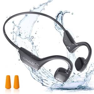 lot 8453 image: IUHAND Bone Conduction Headphones, IPX6 Open-Ear Bluetooth Sports Headphones, Ultra-Light Headphones Wireless Bluetooth for Exercise Cycling Running