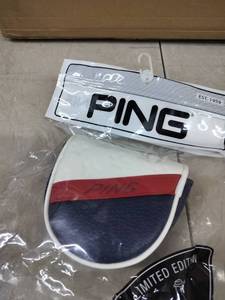 lot 8466 image: Ping Star Stripe Putter Cover