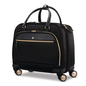 lot 9243 image: Samsonite - Mobile Solution 17in Spinner Mobile Office Bag - Black