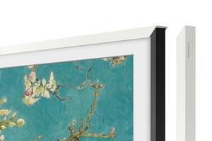 lot 9271 image: SAMSUNG 65-inch The Frame Customizable Bezel Modern White (VG-SCFA65WTBZA, 2021 Model) - Retail $197.99