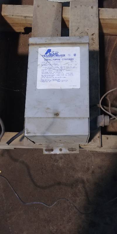 lot 6761 image: Acme Transformer
