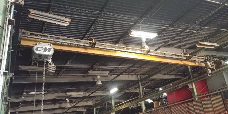lot 8 image: Heavy Duty Overhead Crane Will Need to be Removed