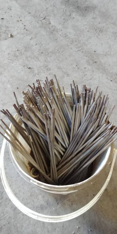 lot 6818 image: Bucket of Welding Rod
