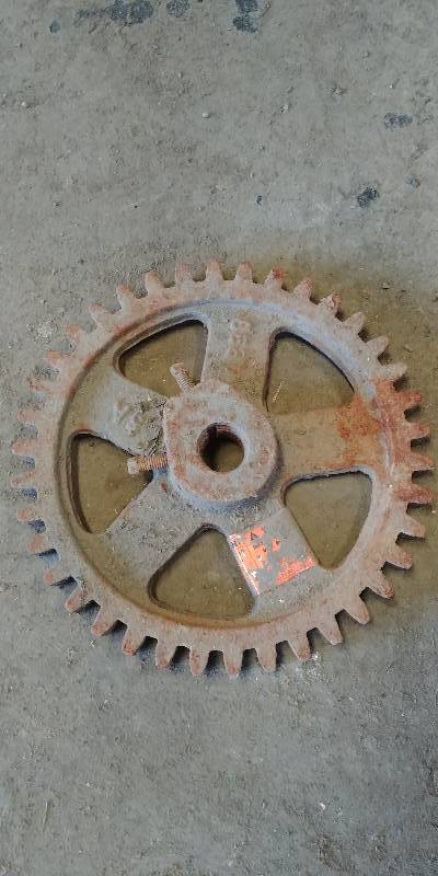lot 6860 image: Main Shaft Gear or Steampunk Decor