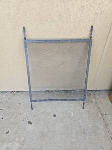 lot 234 image: Metal fireplace grate or for whatever