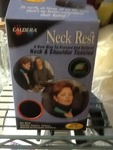 Soft neck rest as picture