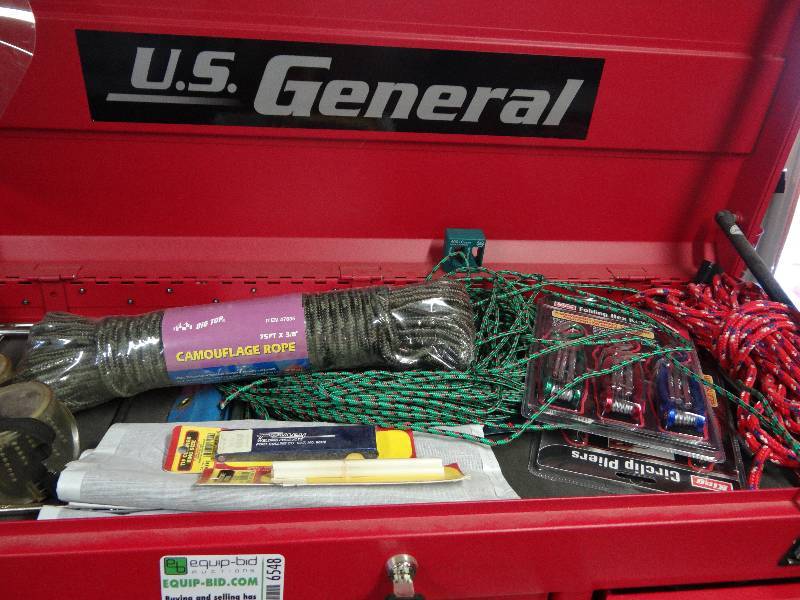 lot 6548 image: Contents of Tool Box - Top 9 Drawers